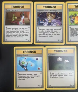 Pokemon Trainer Lot TCG Vintage WOTC - 7x Trainer Cards - Image 3