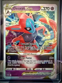 Pokemon TCG Deoxys 3-Card Foil Lot Deoxys VSTAR/VMAX SWSH268/267 + 074/182 - Image 2