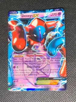 Deoxys EX BW82 - Black & White Promo Pokemon Card - LP - Image 1