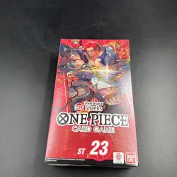 Bandai One Piece Card Game ST23 Starter Deck Red Shanks English Sealed Box - Image 1
