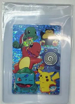Pocket Monsters #439 Vending Prism Holo Vintage Rare Pokemon Card Pikachu - NM - Image 1