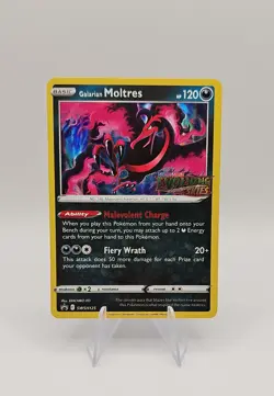 Galarian Moltres - (Prerelease) SWSH125 SWSH: Sword & Shield Promo Cards Holo - Image 1