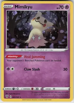 Played Mimikyu 081/189 Promo Miscellaneous Cards & Products Moderately Played - Image 1
