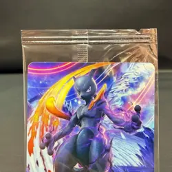 Sealed (EX) Pokken Dark Mewtwo Pokemon Japanese 2016 Amiibo Card - Image 2