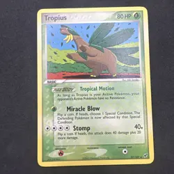 Pokemon Deoxys 27/107 Tropius Pokemon Card - Image 1
