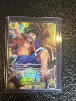 Monkey.D.Luffy OP15-119 SEC - One Piece Never Played Card Near-Mint Secret Rare - Image 1