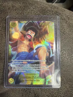 Monkey.D.Luffy OP15-119 SEC - One Piece Never Played Card Near-Mint Secret Rare - Image 2