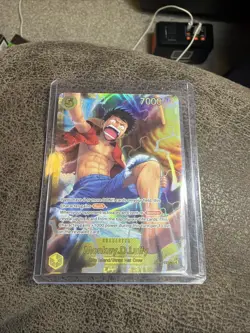 Monkey.D.Luffy OP15-119 SEC - One Piece Never Played Card Near-Mint Secret Rare - Image 3