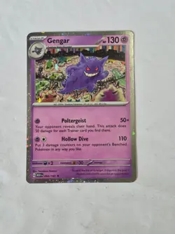 Gengar (Cosmos Holo) 094/165 Holo Promo Miscellaneous Cards Products PokemonNM - Image 1