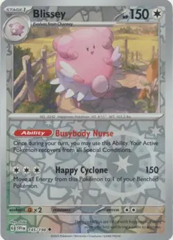Blissey 145/198 Reverse Holo | Scarlet & Violet | Pokemon Card - Image 1