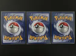 2000 Pokemon Movie Promo Cards Black Star Moltres Articuno Zapdos 21 22 23 LP - Image 2