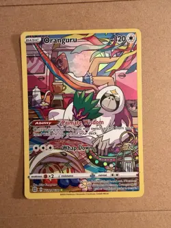 Pokemon Card TCG - Oranguru TG12 Ultra Rare Brilliant Stars Trainer Gallery NM - Image 1