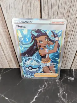 Pokemon TCG Nessa Lost Origin Trainer Gallery Ultra Rare Card TG27/TG30 - Image 1