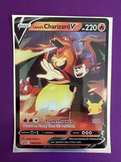 Lance's Charizard V SWSH133 SWSH: Sword & Shield Promo Cards Holo - Image 1