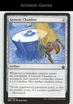 Genesis Chamber 235 UC MTG Card Battlebond - Image 1