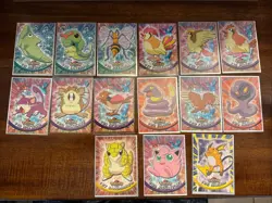 Lot of 112 Base + 26 Holo Inserts ~Topps Pokemon Cards 1999 TV Animation Edition - Image 2