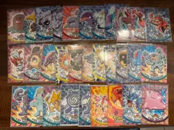 Lot of 112 Base + 26 Holo Inserts ~Topps Pokemon Cards 1999 TV Animation Edition - Image 4
