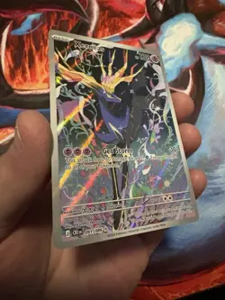 Pokemon Xerneas 091/086 Illustration Rare Holo Card Chaos Rising Mint - Image 2