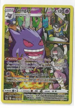Gengar TG06/TG30 Lost Origin Trainer Gallery Ultra Rare Pokemon Card TCG NM TCG - Image 1