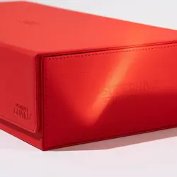 ULTIMATE GUARD SUPERHIVE RED MONOCOLOR XENOSKIN 550+ CASE Card Storage Box - Image 2