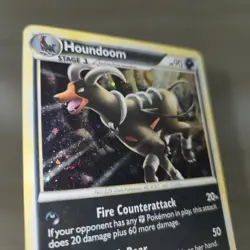 SWIRL WHOLE MP Houndoom 10/95 2011 Call of Legends Pokemon Card TCG Holo Rare - Image 2