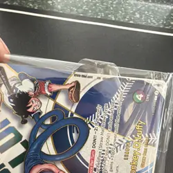 Monkey D. Luffy Leader EB02-010 Holo Sealed One Piece Card Dodgers Promo (DMG) - Image 3