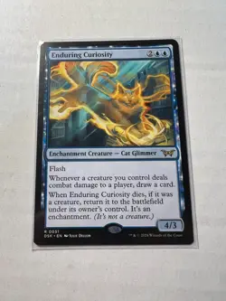 Enduring Curiosity (Duskmourn: House of Horror) MTG near_mint Magic Card - Image 1