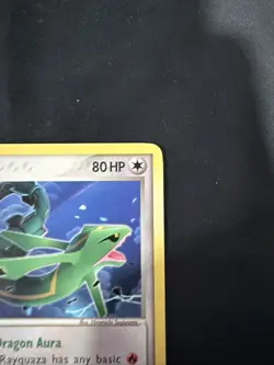Rayquaza 22/107 Rare Deoxys Non Holo Pokemon Card - Image 3