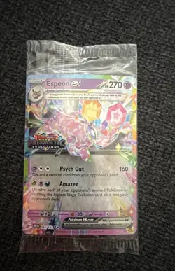 Espeon ex - (Prismatic Evolutions Stamp) 034/131 Miscellaneous Cards & Products - Image 1