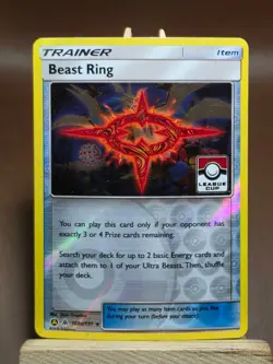 HP Beast Ring - (League Cup) 102A/131 League & Championship Cards Reverse Holo - Image 1