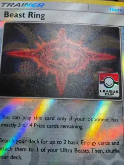 HP Beast Ring - (League Cup) 102A/131 League & Championship Cards Reverse Holo - Image 5