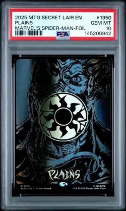 MTG Secret Lair Drop-All 5 Venom Lands-All PSA 10 Gem Mints-Sequential-Low Pop - Image 1