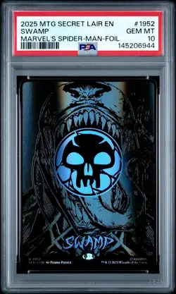 MTG Secret Lair Drop-All 5 Venom Lands-All PSA 10 Gem Mints-Sequential-Low Pop - Image 3
