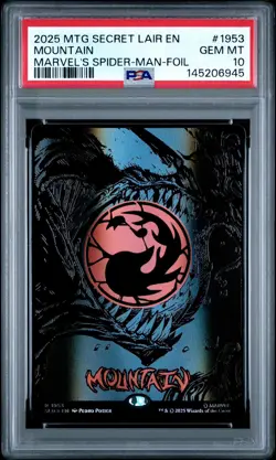 MTG Secret Lair Drop-All 5 Venom Lands-All PSA 10 Gem Mints-Sequential-Low Pop - Image 4