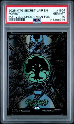 MTG Secret Lair Drop-All 5 Venom Lands-All PSA 10 Gem Mints-Sequential-Low Pop - Image 5