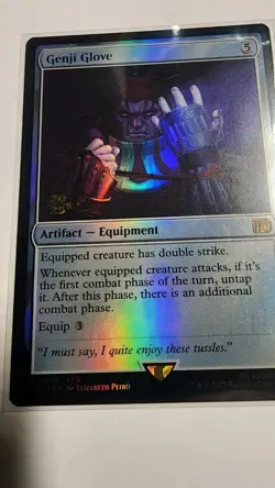 Genji Glove Prerelease Cards Foil - Image 1
