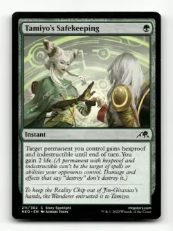 Tamiyo's Safekeeping Kamigawa: Neon Dynasty #211 Common - Image 1