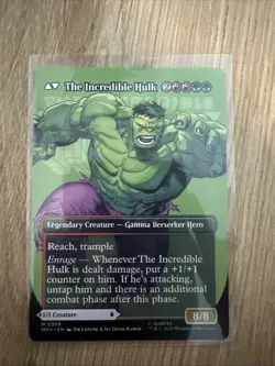 1x Bruce Banner The Incredible Hulk (0359) - Borderless MTG - Marvel Super He - Image 1