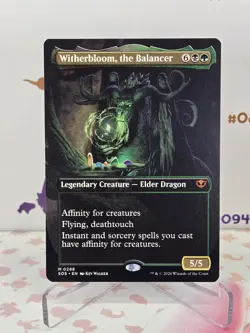 MTG Witherbloom, the Balancer (Borderless) Regular - Secrets of Strixhaven - Image 1