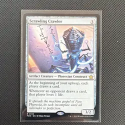 Wizards of the Coast MTG Scrawling Crawler Foundations Rare 0132 3/2 Regular - Image 1