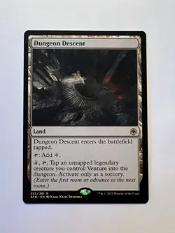 Dungeon Descent - MTG Adventures in the Forgotten Realms - NM - Image 1