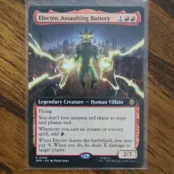 Electro, Assaulting Battery (Extended Art) Marvel's Spider-Man Regular - Image 1