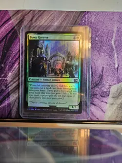 Town Greeter 209 Common FINAL FANTASY Magic: The Gathering Foil Near Mint - Image 1