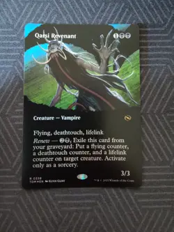 mtg qarsi revenant borderless foil tarkir: dragonstorm - Image 1