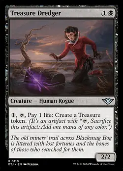 Treasure Dredger (110) – Outlaws of Thunder Junction O – MTG Magic the Gathering - Image 1