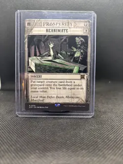 MTG - Reanimate - Outlaws of Thunder Junction: Breaking News - NM Rare #18 Reg - Image 1
