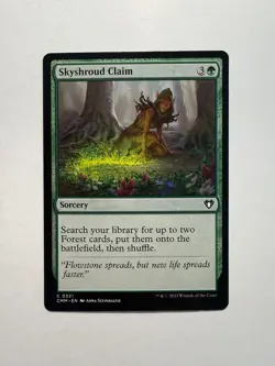 Skyshroud Claim 321 MTG Commander Masters - Image 1