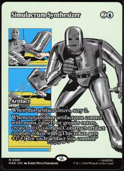 Simulacrum Synthesizer (Borderless) [MAR - 61]ENMagicMarvel Universe Eternal-... - Image 1