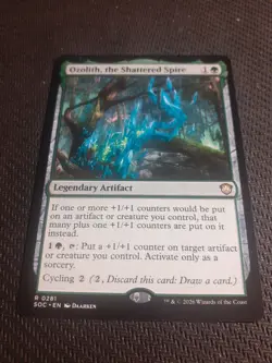 MTG ~ Ozolith, the Shattered Spire ~ SOC ~ NM - Image 1