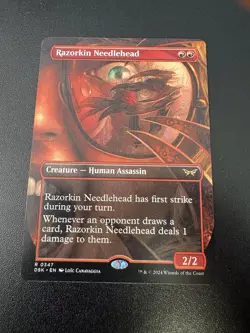 Razorkin Needlehead - Borderless - Duskmourn: House of Horror - NM 3x available - Image 3